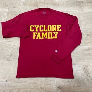 Cyclone Family Red Long Sleeve Shirt